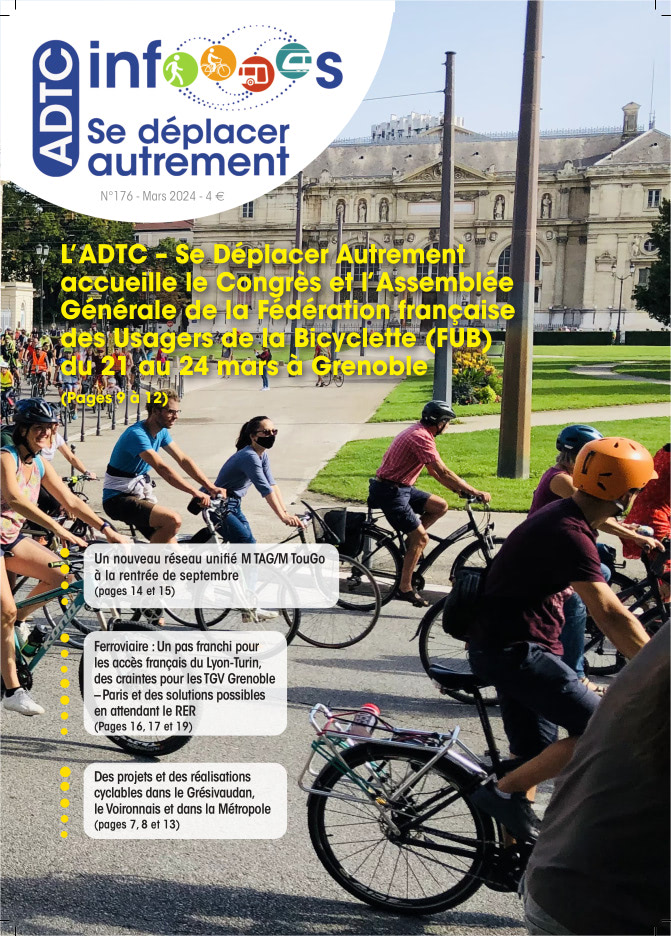 Une du numéro 176 d'ADTC-Infos.