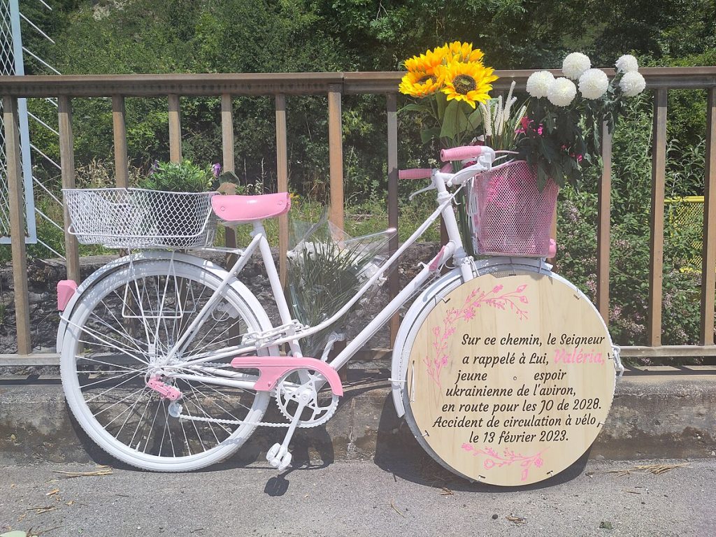 Vélo Blanc Valéria, commémoration du 21/06/2025 à Pont-de-Claix