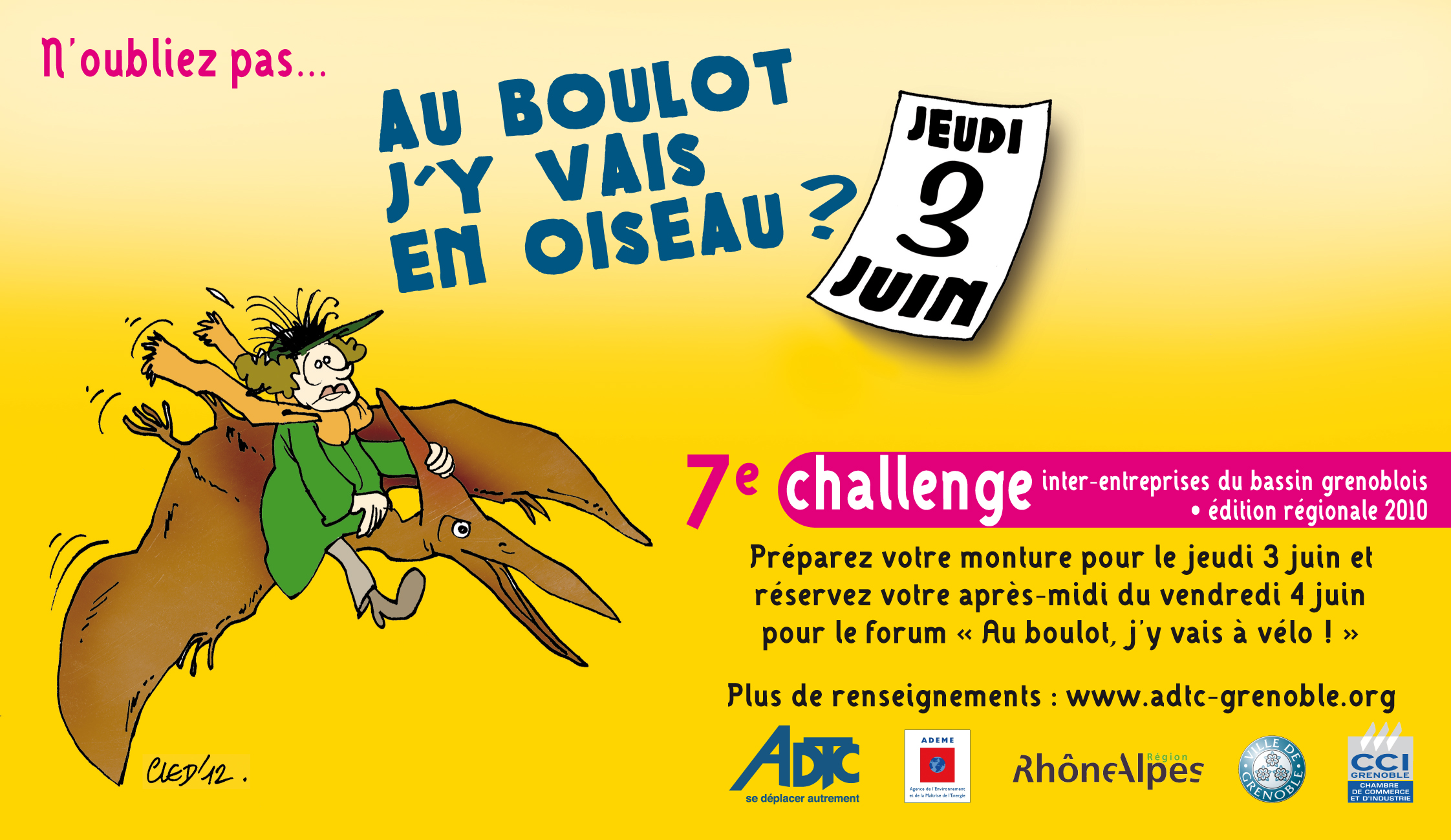 Challenge “Au boulot, j’y vais à vélo”