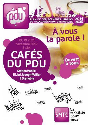 PDU de l’agglomération grenobloise – les cafés du PDU