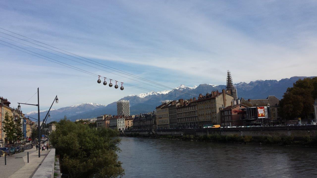 Téléphérique de la Bastille Ã  Grenoble