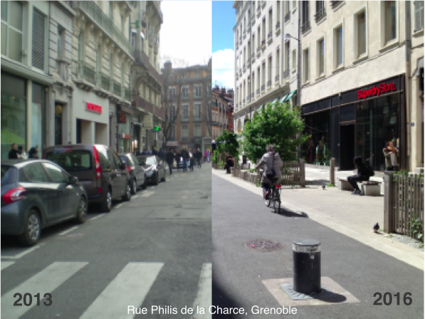 Réduire la place de la voiture en cœur de ville ? Pour nous c’est oui !