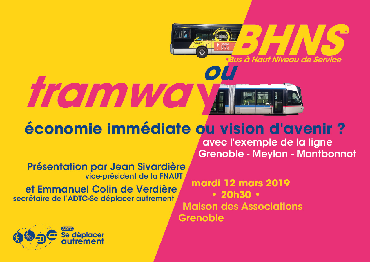 BHNS ou Tramway, économie immédiate ou vision d’avenir