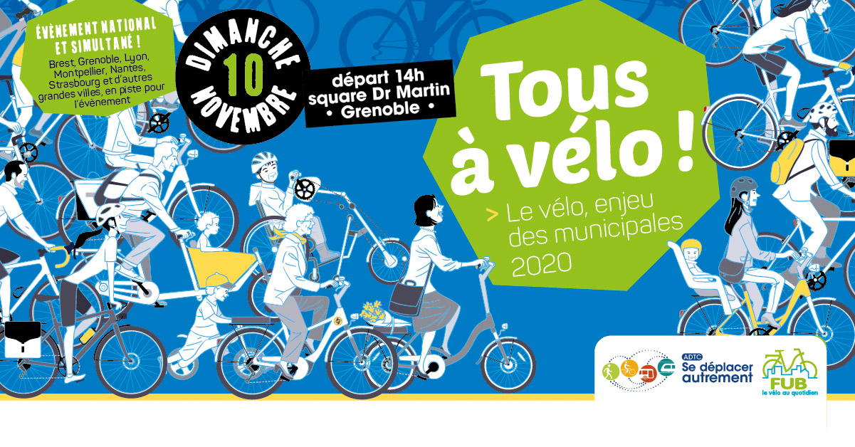 Tous à vélo ! Le Vélo, enjeu des municipales 2020