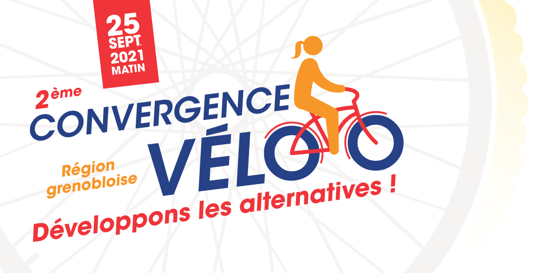 cp ADTC & Alternatiba Grenoble : 2e convergence Vélo de la région grenobloise : 25 septembre matin