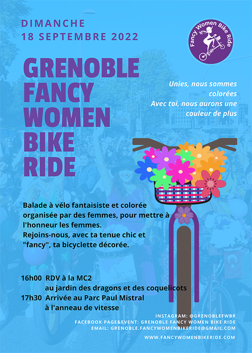 Grenoble Fancy Women Bike Ride 2022