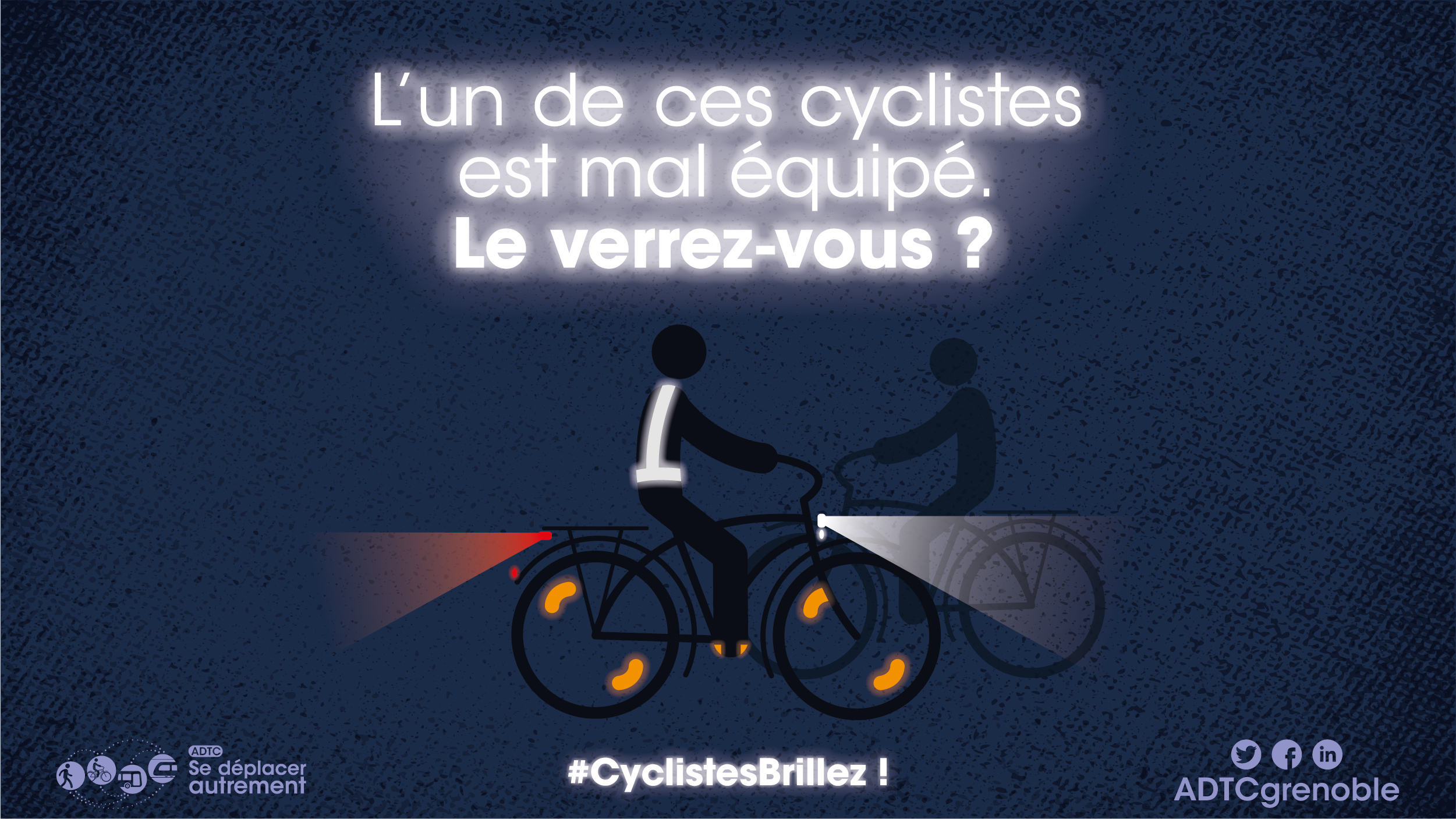 “CYCLISTES, BRILLEZ !”  Campagne automne 2022