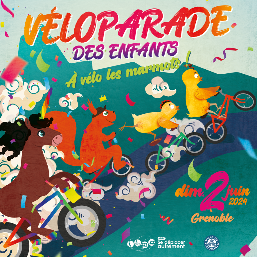 Véloparade des enfants “à vélo les marmots !” dimanche 2 juin après-midi