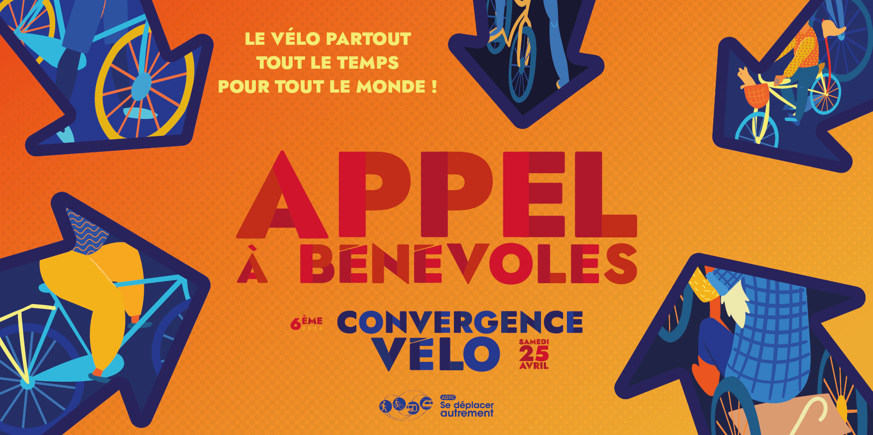 Convergence Vélo 2026. Appel à bénévoles !